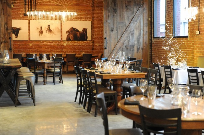 taste 2(1) Owner Hope Egan has transformed the Blue Dome District space into a rustic, chic dining room.