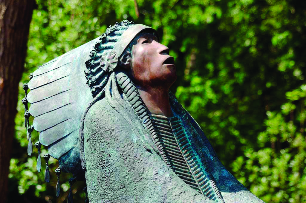 Alan Houser, Prayer, 1994 Bronze