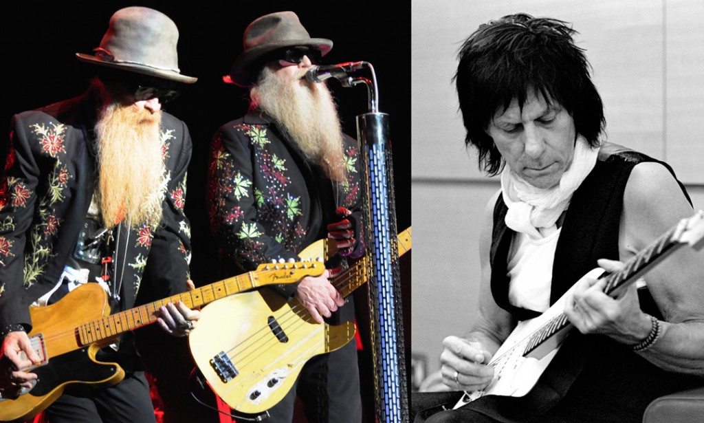 ZZ Top photo by TDC Photography/shutterstock.comj. Jeff Beck photo by Ross Halfin.