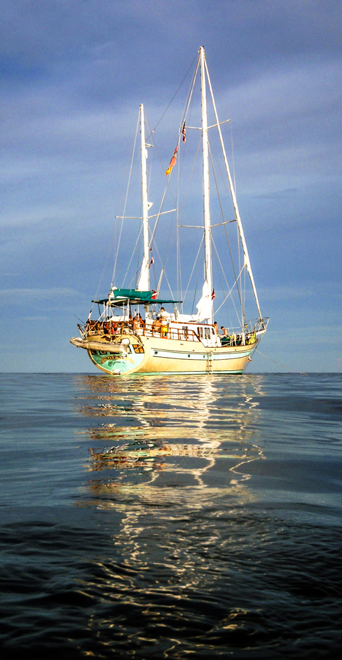 Sailboats find refuge in Marathon’s Boot Key Harbor and exploration on its calm, open waters.