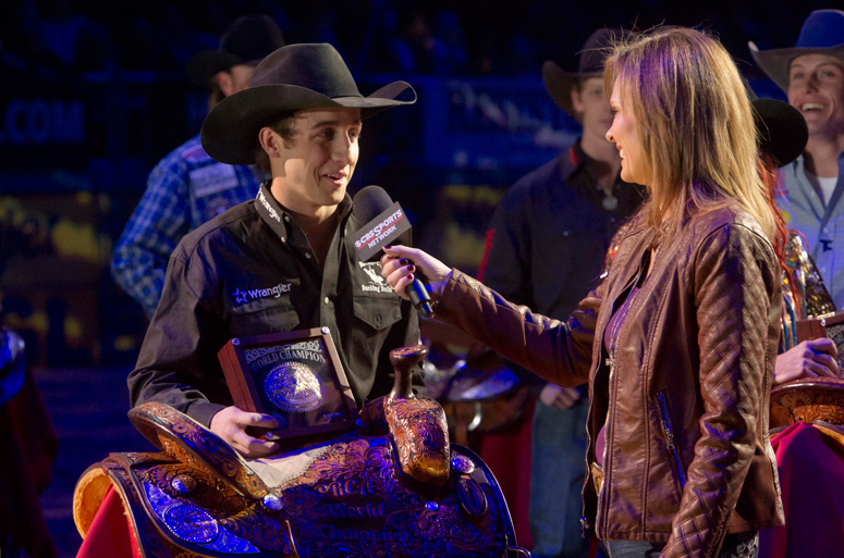 Strong City, Okla., native Sage Kimzey is quickly rising the ranks of pro bull riders. Photos courtesy Professional Cowboys Rodeo Association.