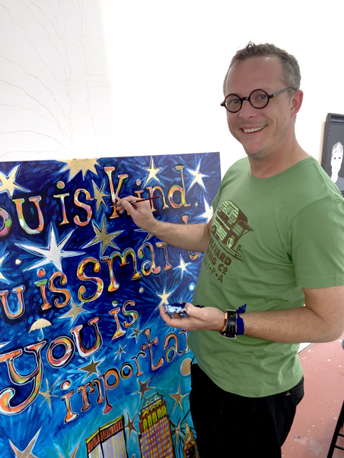 Matt Moffett, the executive director of the Tulsa Girls Art School. Photo courtesy Tulsa Girls Art School.