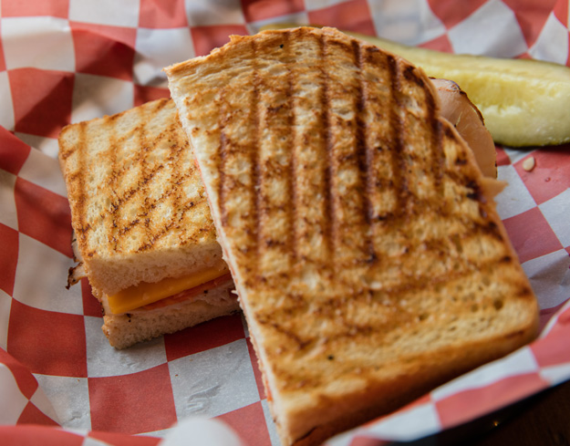 Sandwiches, wraps and soup are on the menu at Norman’s Hollywood Corners. Photo by Brent Fuchs.