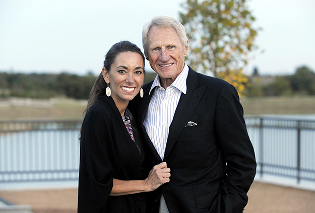 Julie and John Nickel, Tulsa Botanic Garden Circle Dinner.