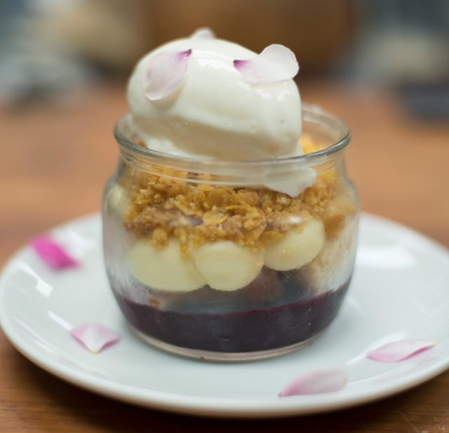 Roosevelt’s food ranges from pub grub to fancy desserts. Photo by Janelle Azevado.