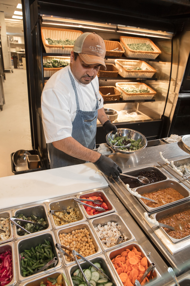 while many of cultivar’s favorite offerings cater to carnivores, there are plenty of options to make vegetarians happy, too. Photo by Brent Fuchs.