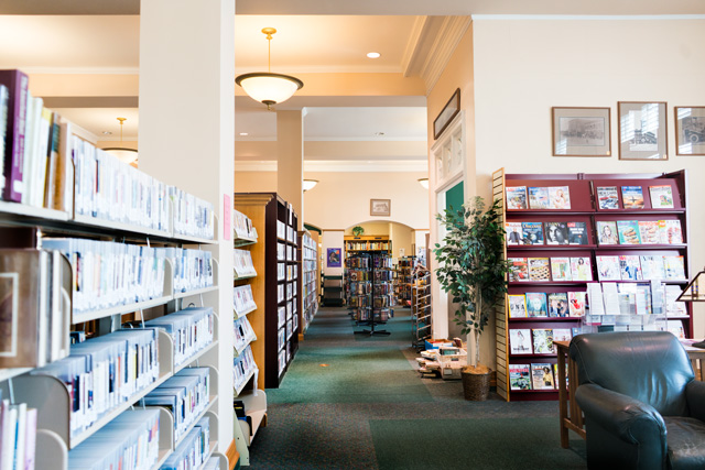 The Bartlett-Carnegie Sapulpa Library has renovated the building’s interior through the years.
