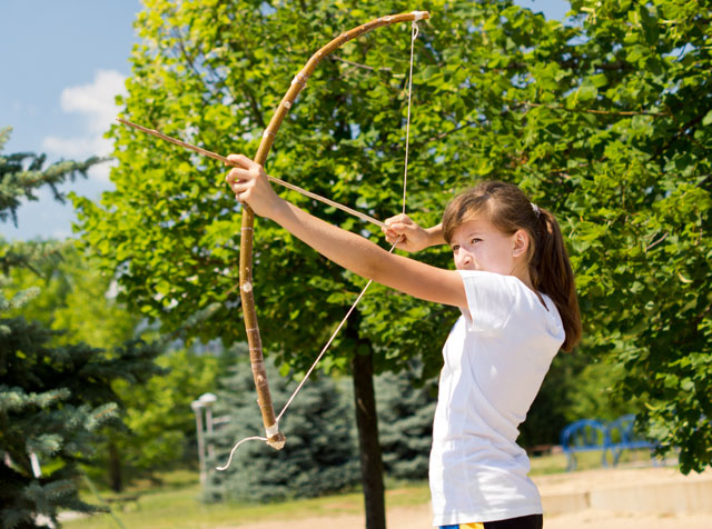 Shooting the arrow