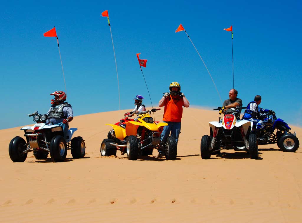Little Sahara State Park offers 1,650 acres of sand dunes.