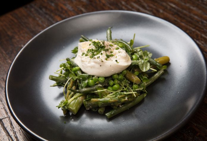 The Hutch changes its menu seasonally to guarantee the freshest vegetables.