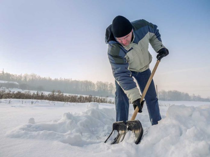 Clearing of snow