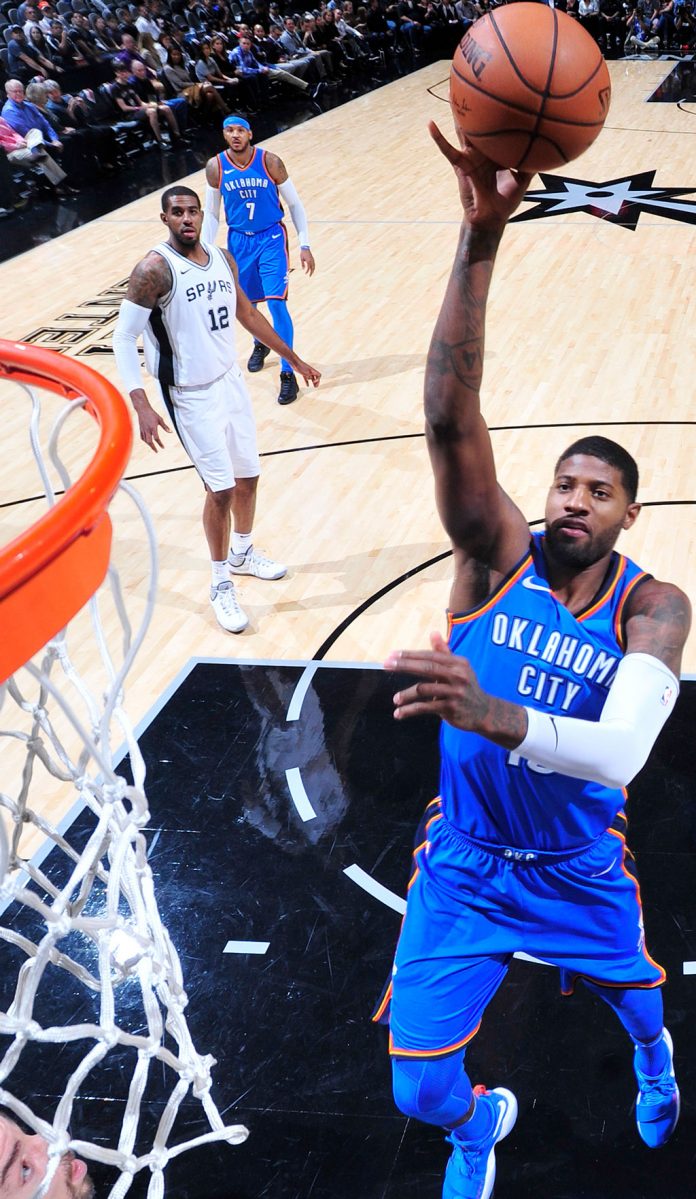 Oklahoma City Thunder v San Antonio Spurs