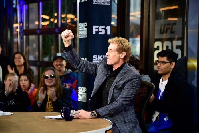 Skip Bayless is known for his enthusiasm on the show.