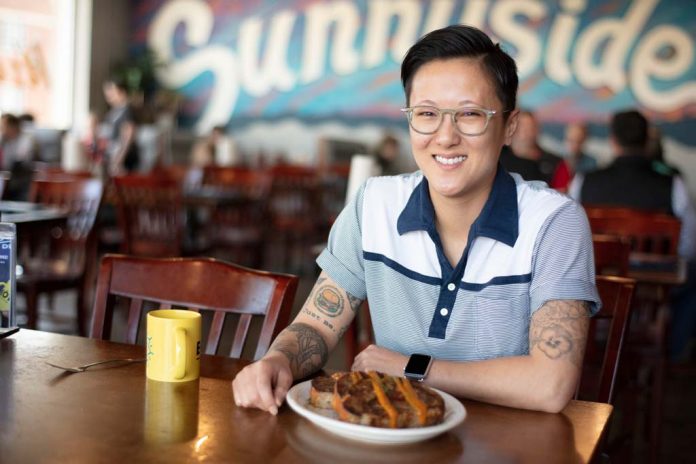 Aly Cunningham brings good vibes to OKC's Sunnyside Diner.