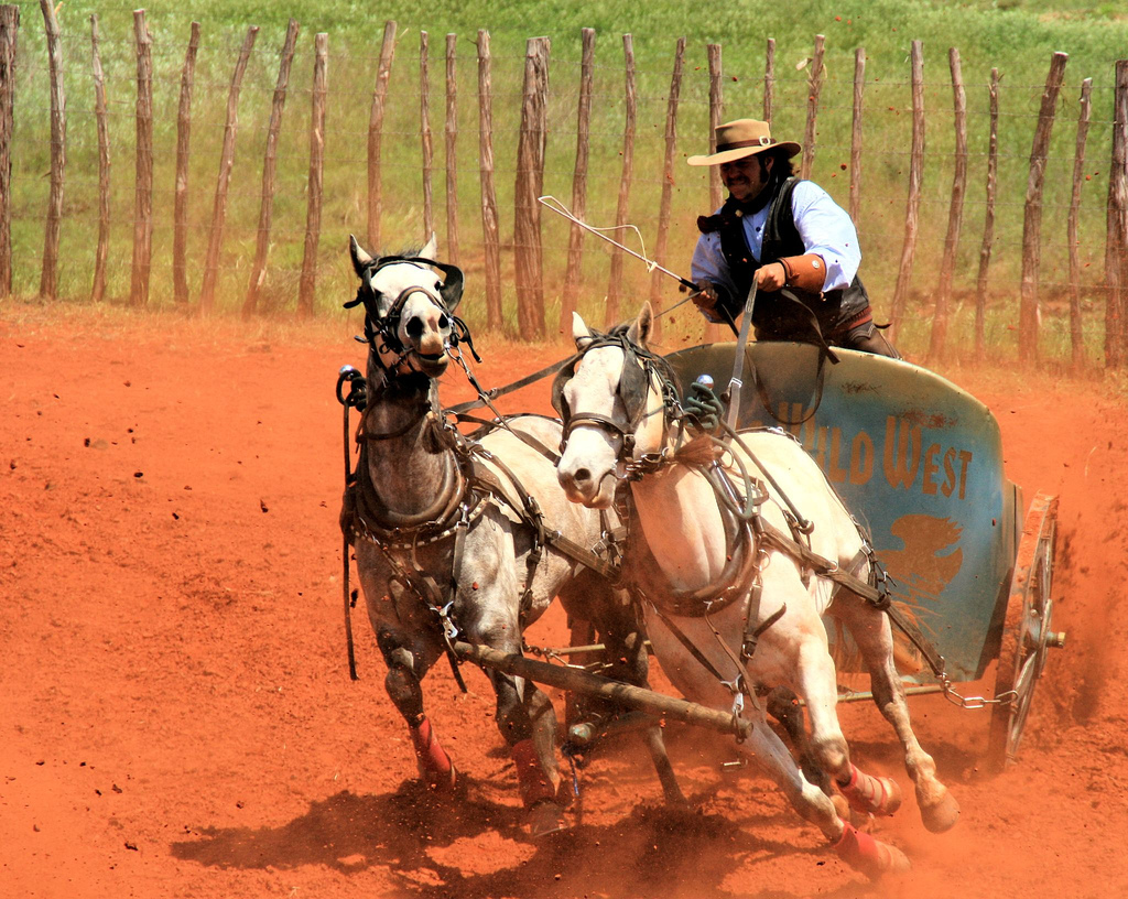 Pawnee Bill's Original Wild West Show is back this weekend. Courtesy