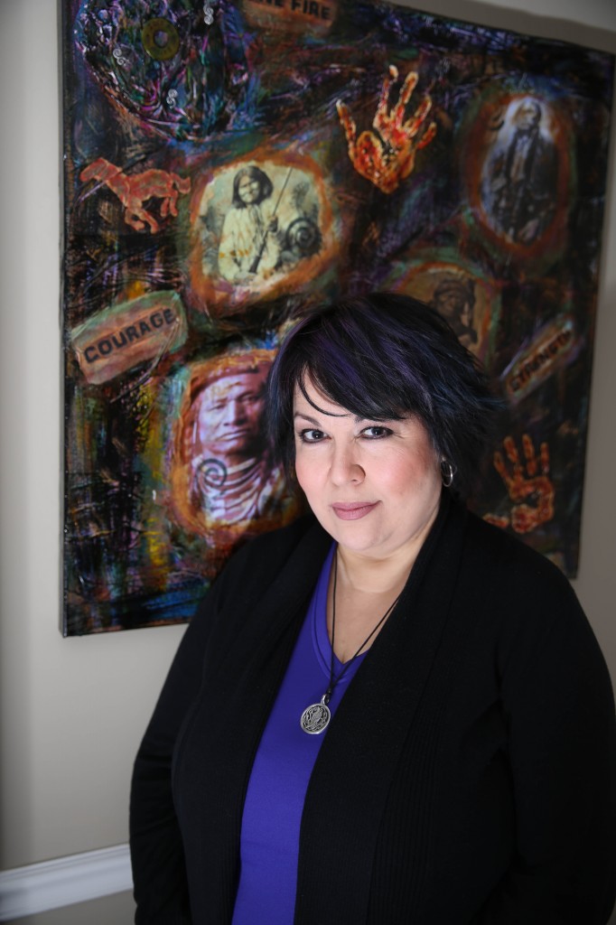 Dr. Majick Ravenhawk brings the two-spirits community together to help LGBT youth stay safe while they get an education. Photo by Brandon Scott.