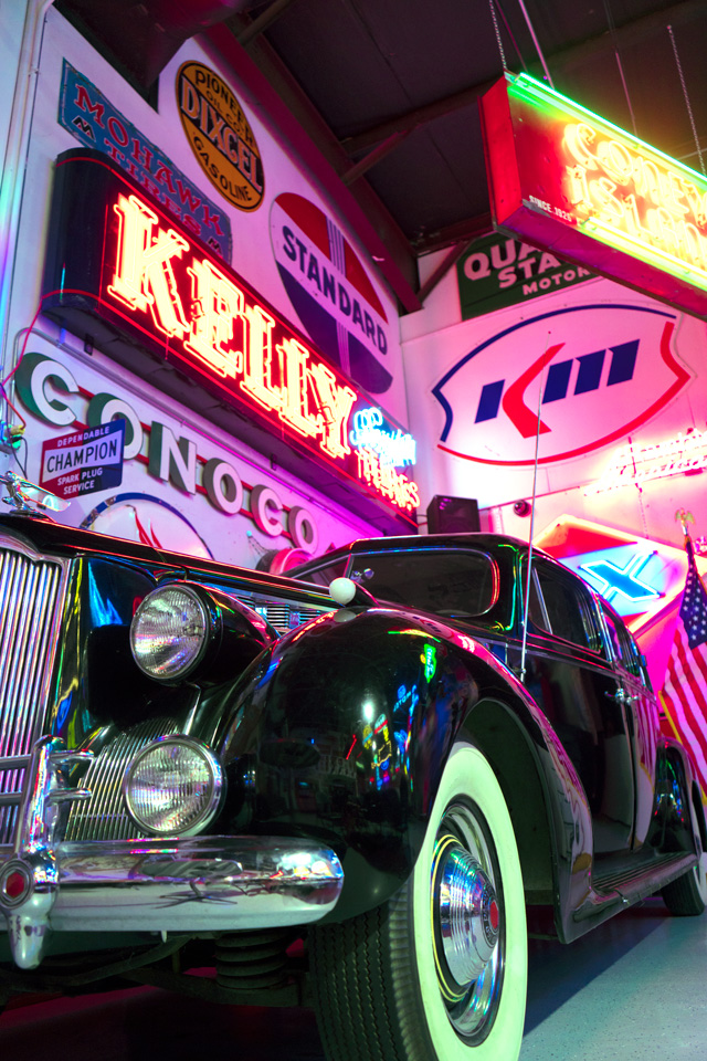 Tulsan Bill Stokely has collected more than 80 vintage neon signs.