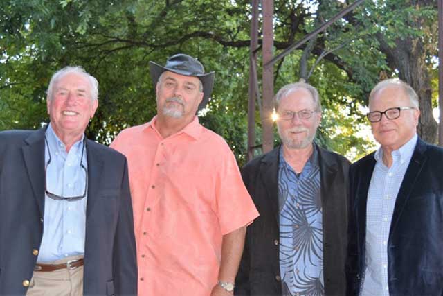 From left to right: Carl Raynes, Steve Parkhurst, Jim Stunkard and John Dougherty.